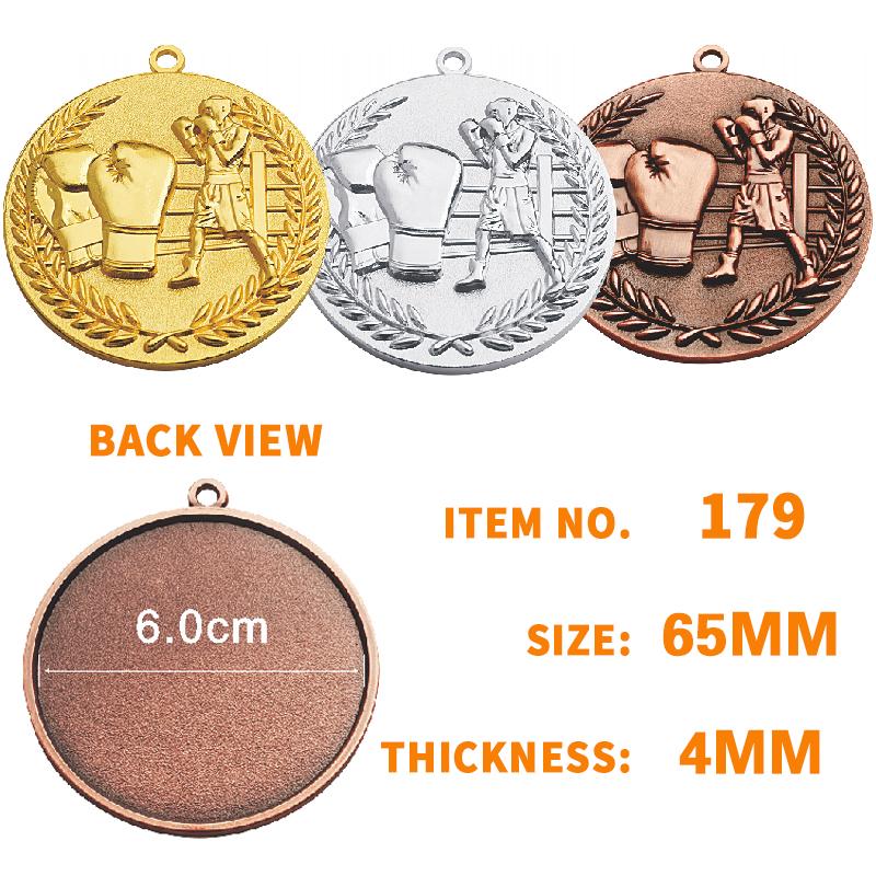 New 65mm Boxing medal