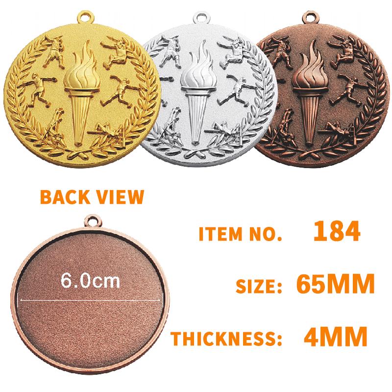 New 65mm Torch Medal