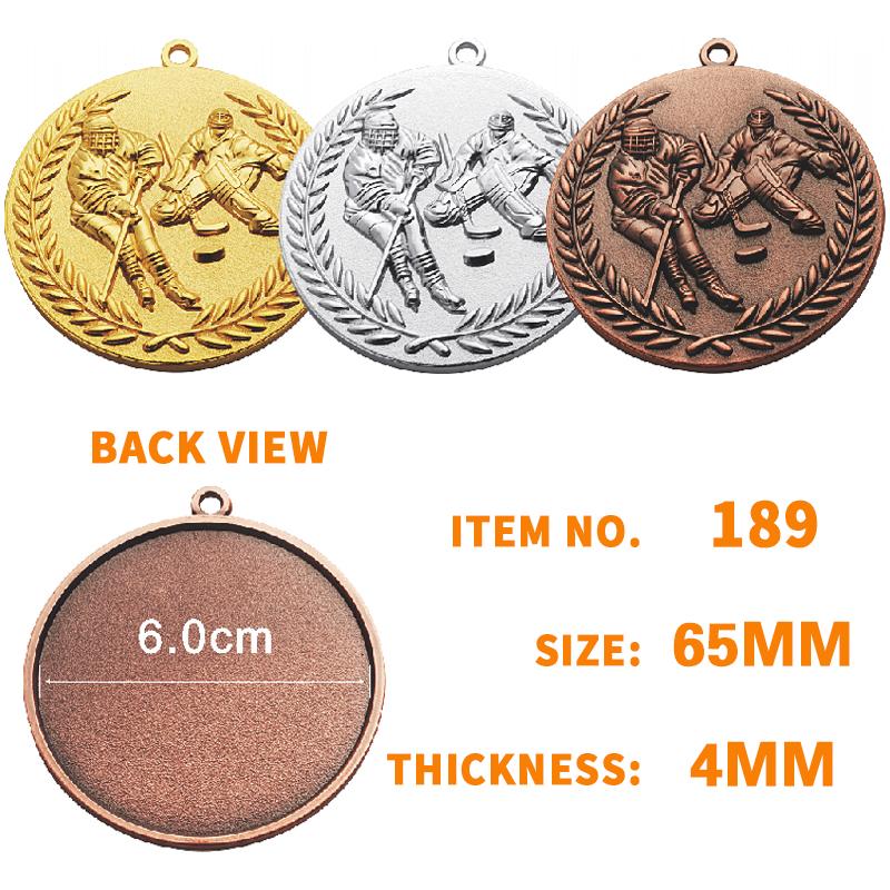 New 65mm Puck Medal