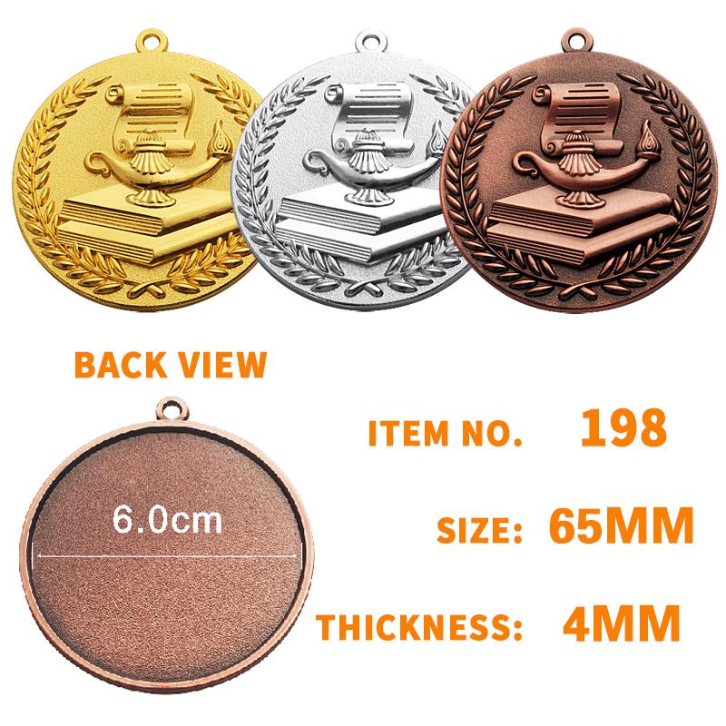 New 65mm Lamp of Knowledge Medal