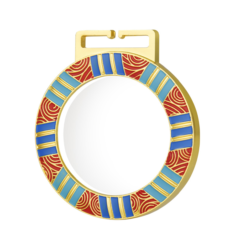 GMM1044 Blank Glass Medal d75(3