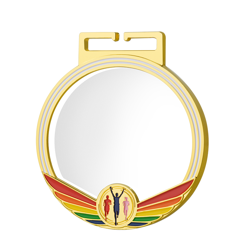 GMM1075 Blank Glass Medal d75(3