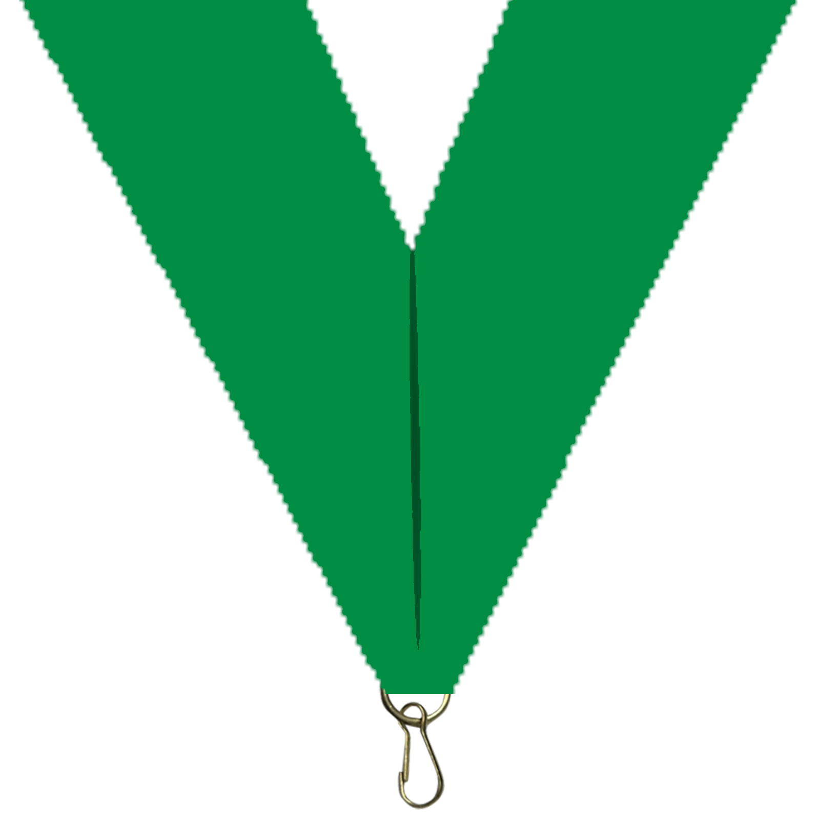 RB-05 880mm×22mm(34''×7/8'') Ribbon with clip GREEN Color in stock