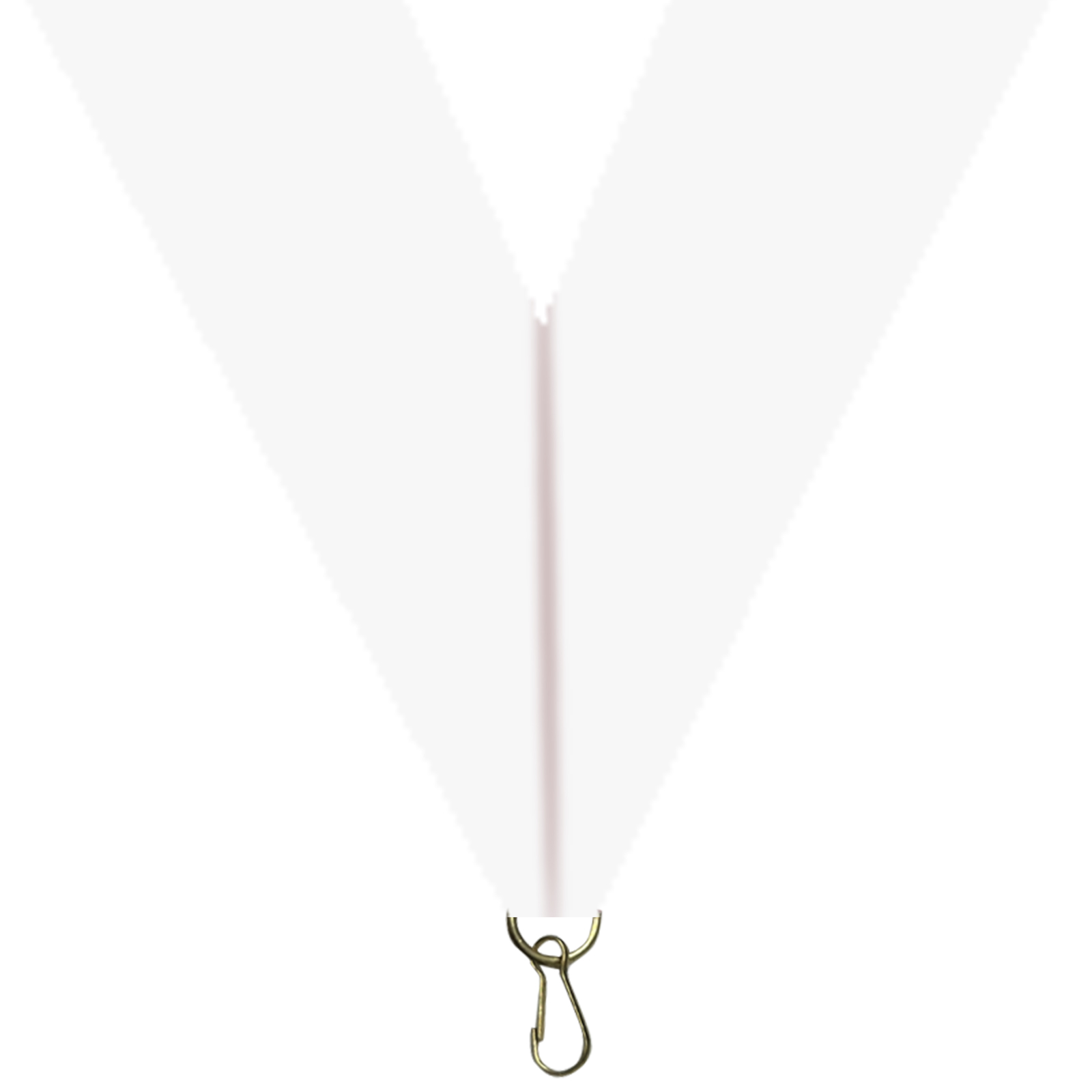 RB-11 880mm×22mm(34''×7/8'') Ribbon with clip WHITE Color in stock