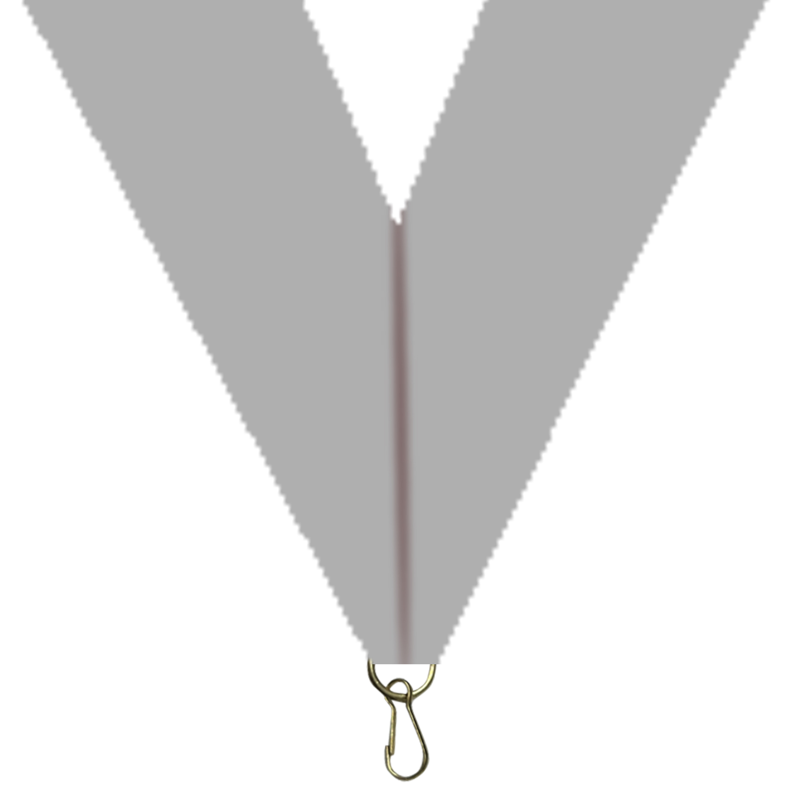 RB-12 880mm×22mm(34''×7/8'') Ribbon with clip GREY Color in stock