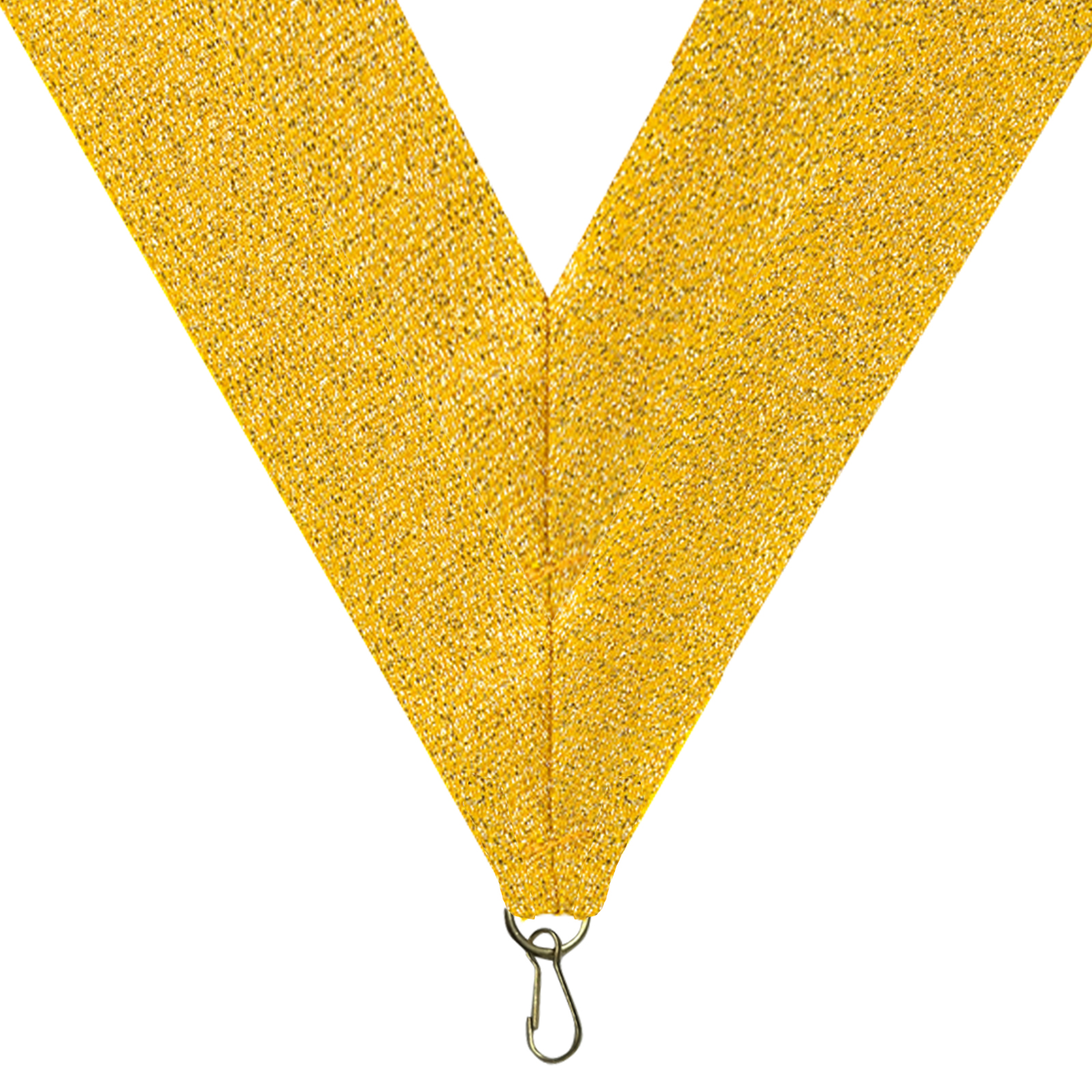 RB-17 880mm×22mm(34''×7/8'') Ribbon with clip METALLIC GOLD Color in stock
