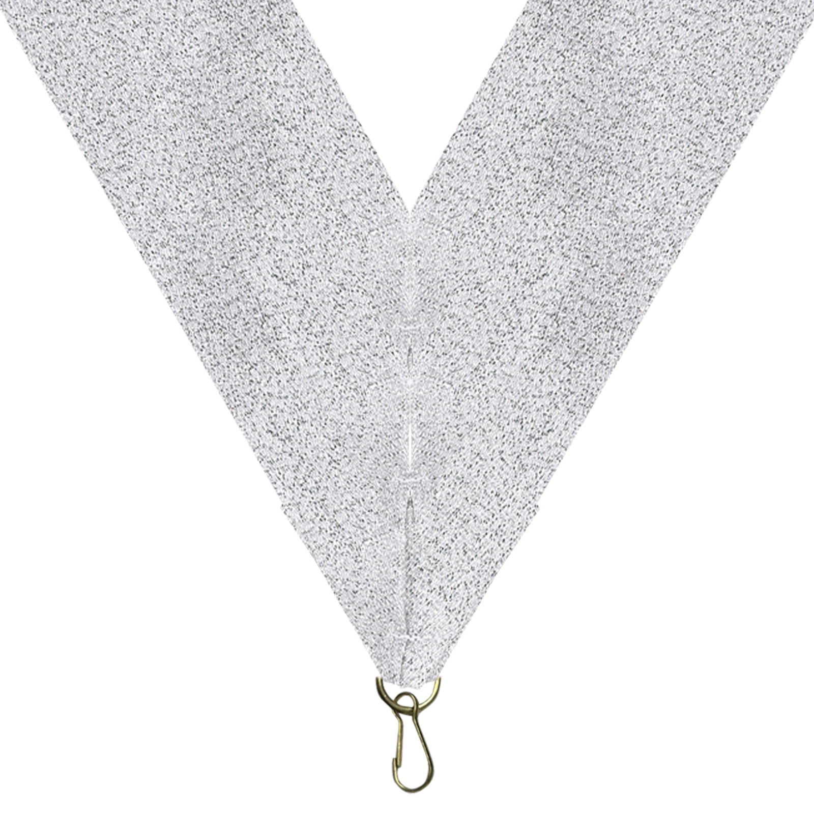 RB-18 880mm×22mm(34''×7/8'') Ribbon with clip METALLIC SILVER Color in stock