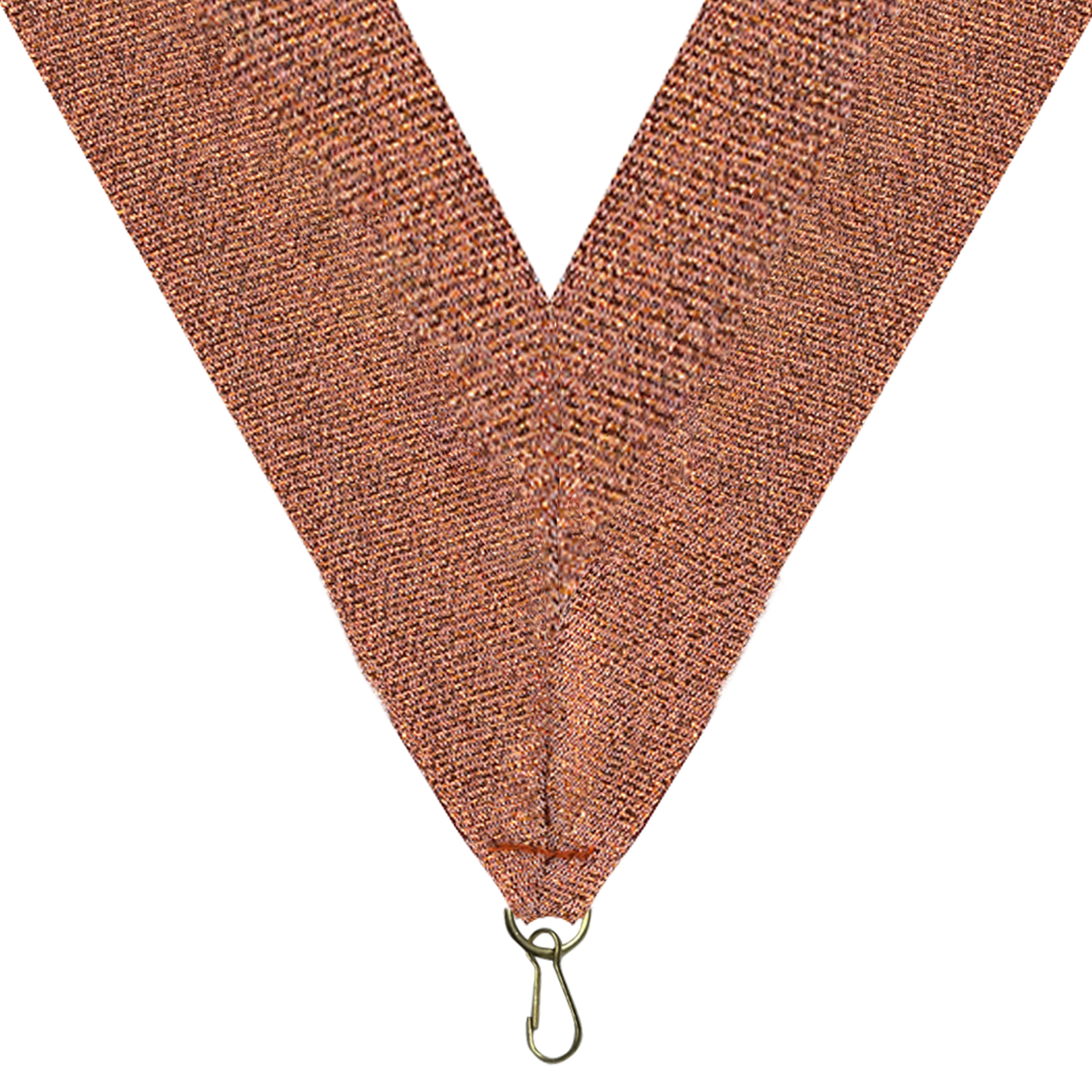 RB-19 880mm×22mm(34''×7/8'') Ribbon with clip METALLIC BRONZE Color in stock