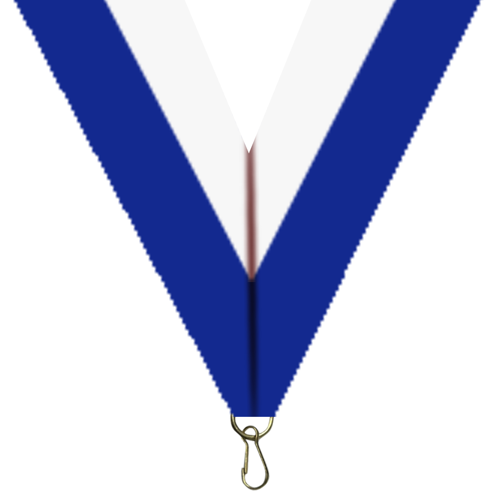 RB-26 880mm×22mm(34''×7/8'') Ribbon with clip BLUE-WHITE Color in stock