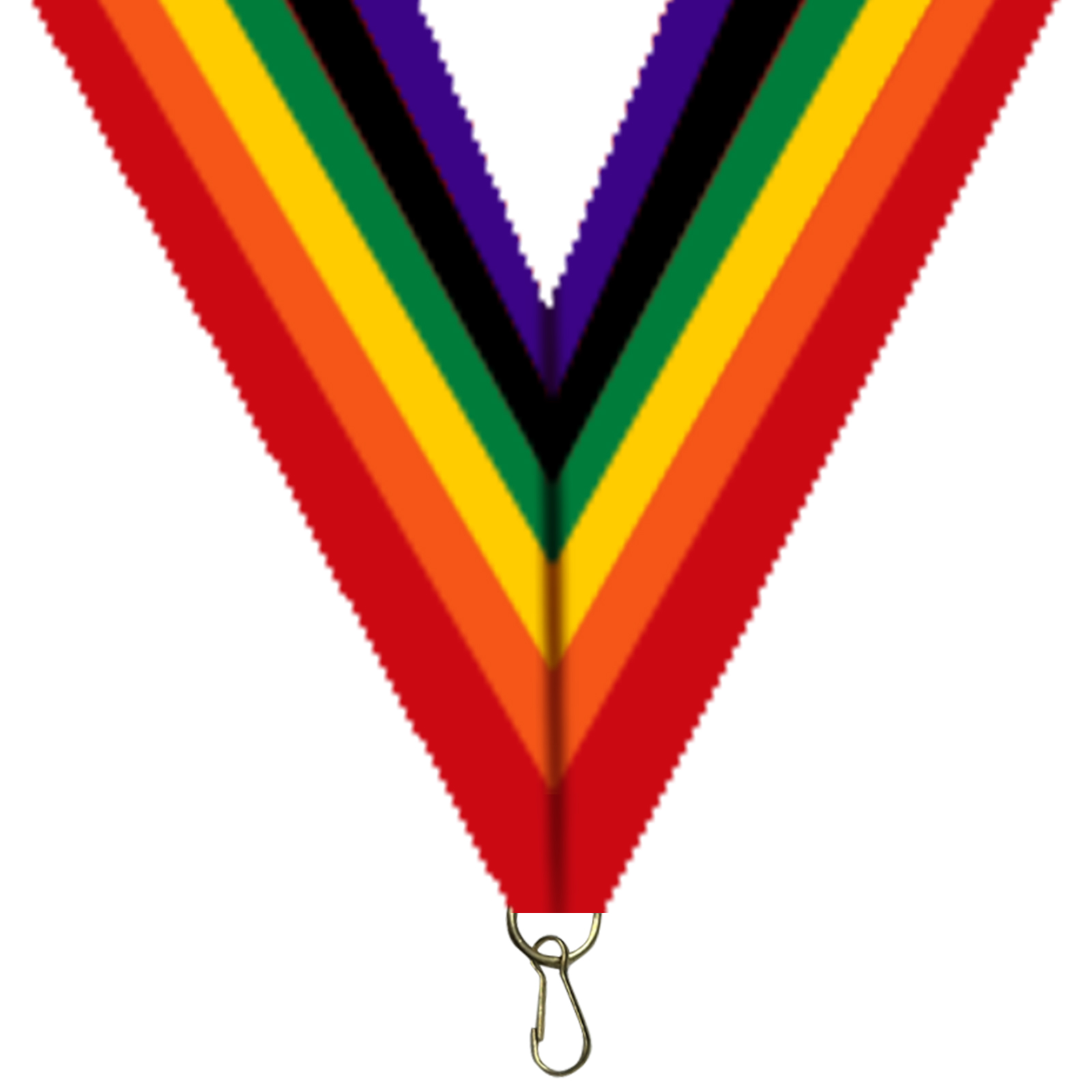 RB-81 880mm×22mm(34''×7/8'') Ribbon with clip RAINBOW Color in stock